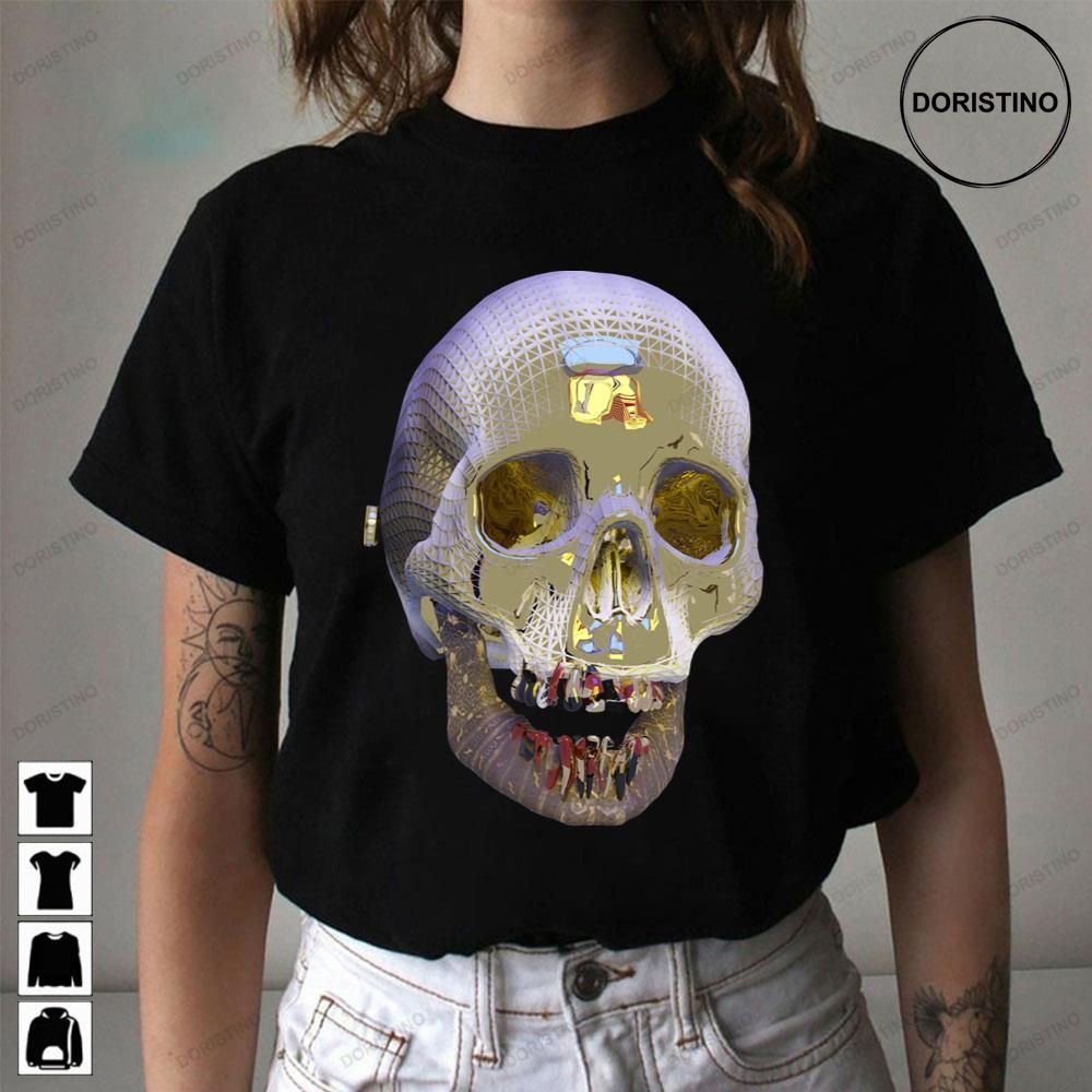 The Future Skull Golden One Trending Style